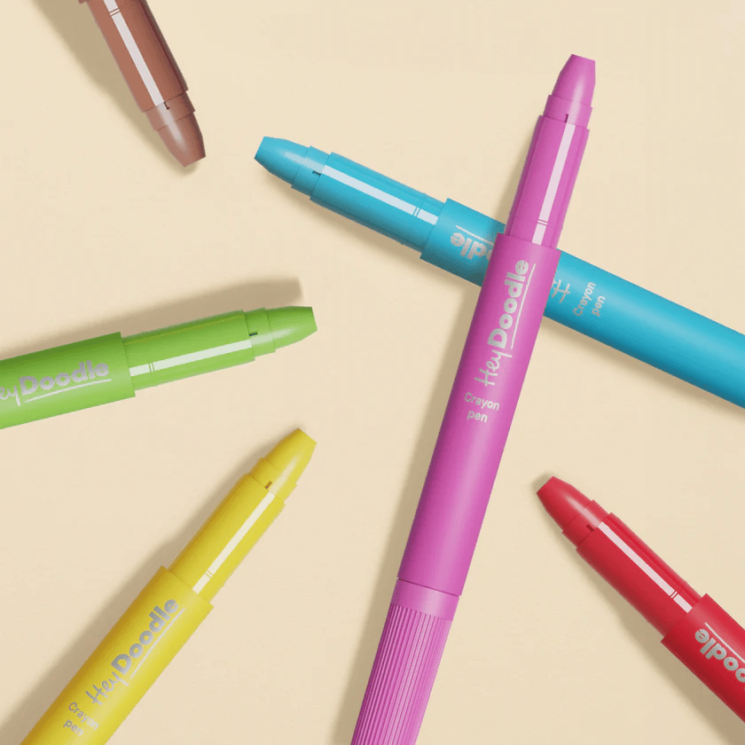 HeyDoodle Washable Crayon Pens