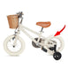 12 Inch Classic Pedal Bike Rear Wheel Vintage White