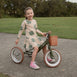 2 in 1 Steel Trike/Balance Bike (incl. wicker basket) Olive