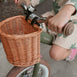 2 in 1 Steel Trike/Balance Bike (incl. wicker basket) Olive
