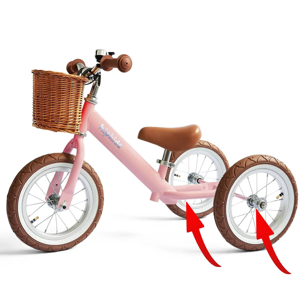 2 in 1 Steel Trike / Balance Bike REAR WHEEL - Spare Part