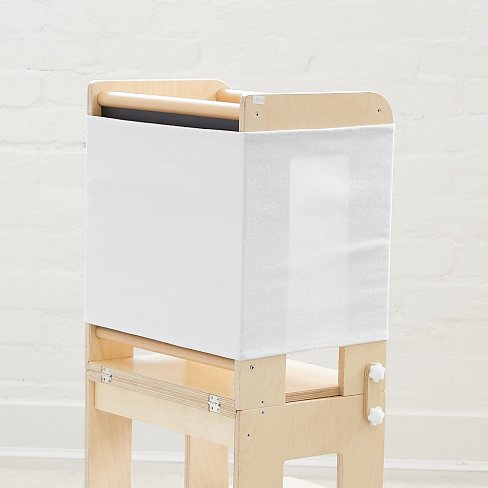 Toddler Safety Guard - 3 in 1 Learning Tower White