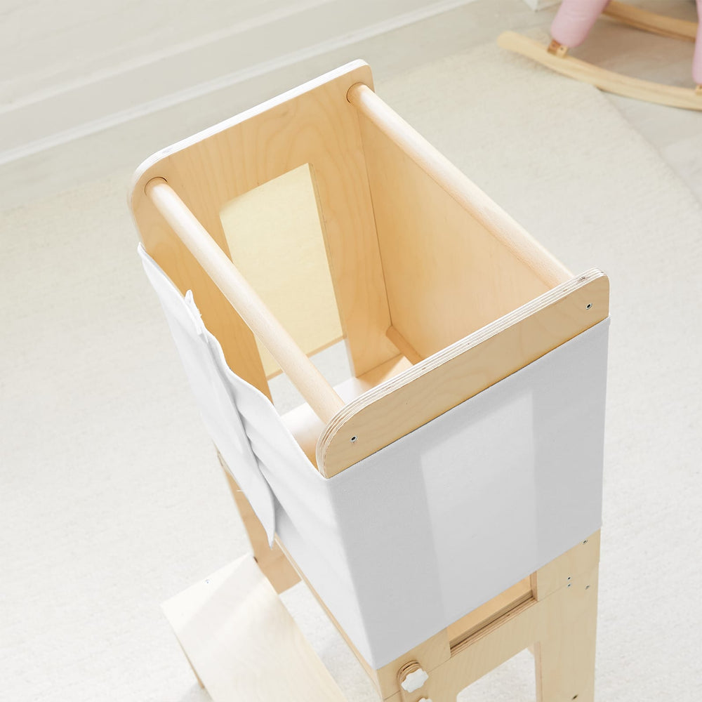 Toddler Safety Guard - 3 in 1 Learning Tower White