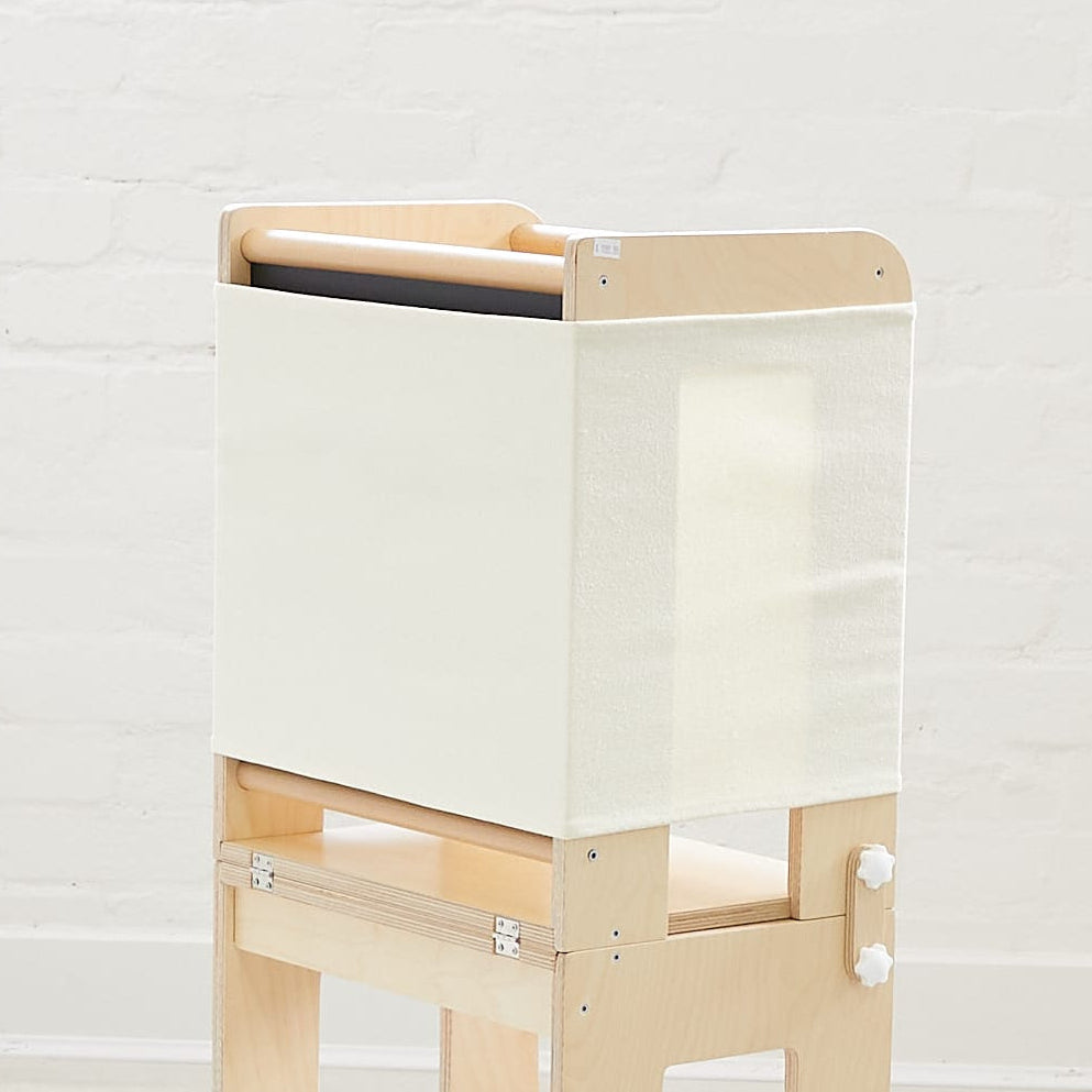Toddler Safety Guard - 3 in 1 Learning Tower Ivory