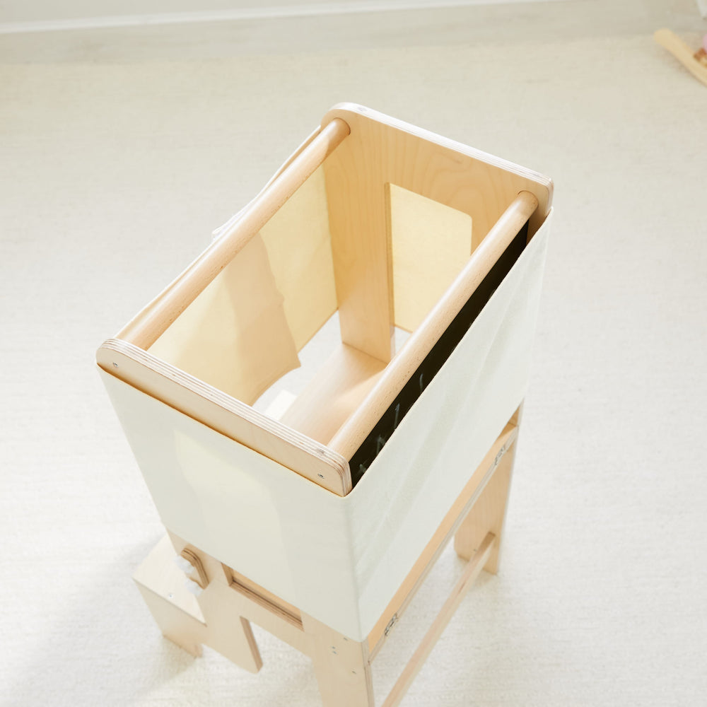Toddler Safety Guard - 3 in 1 Learning Tower Ivory
