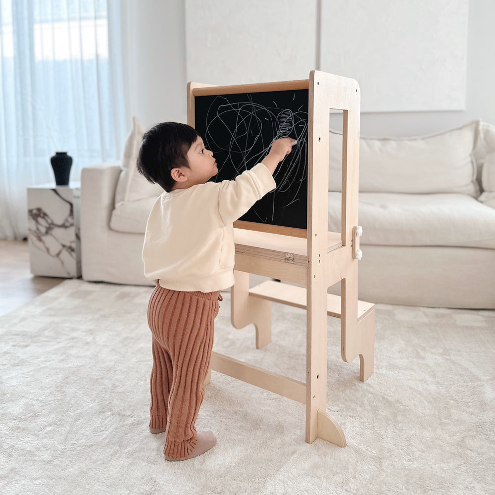 3 in 1 Convertible Learning Tower|Table