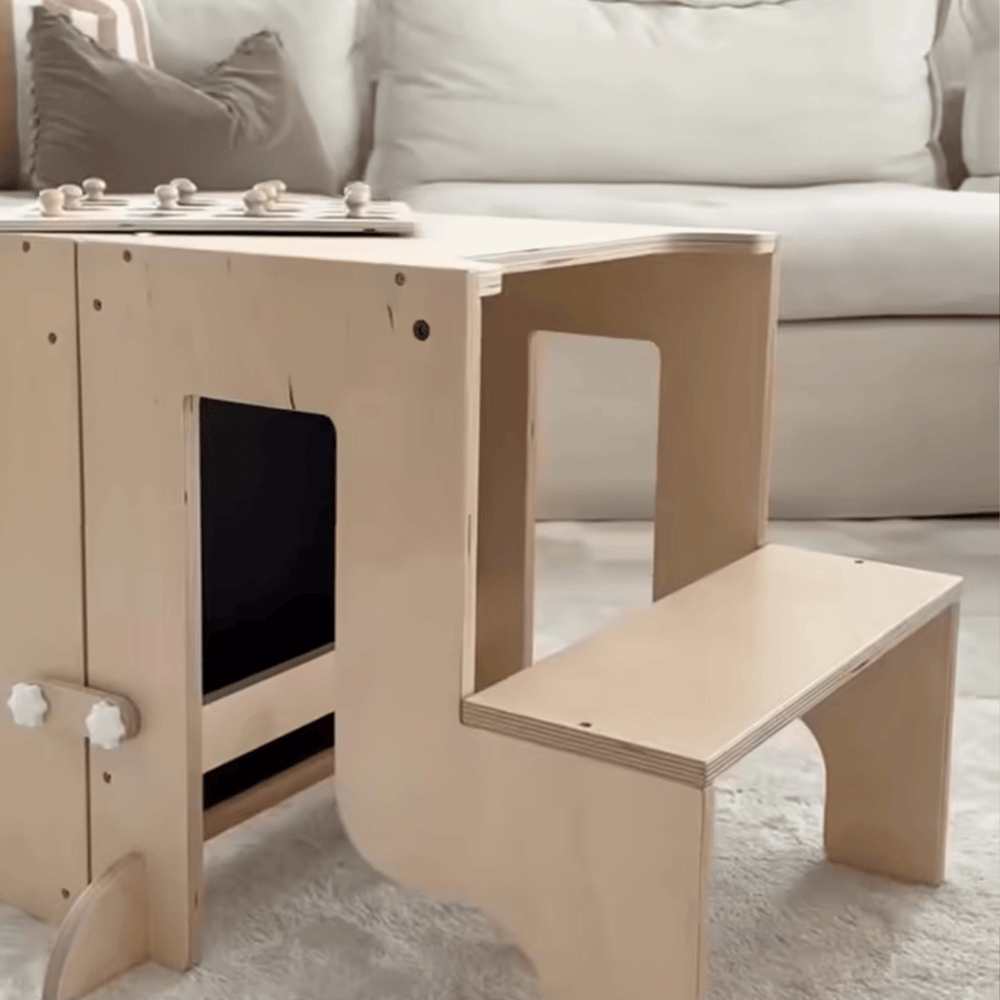 Buy 3 in 1 Learning Tower & Easel converts to Toddler Table | HipKids ...