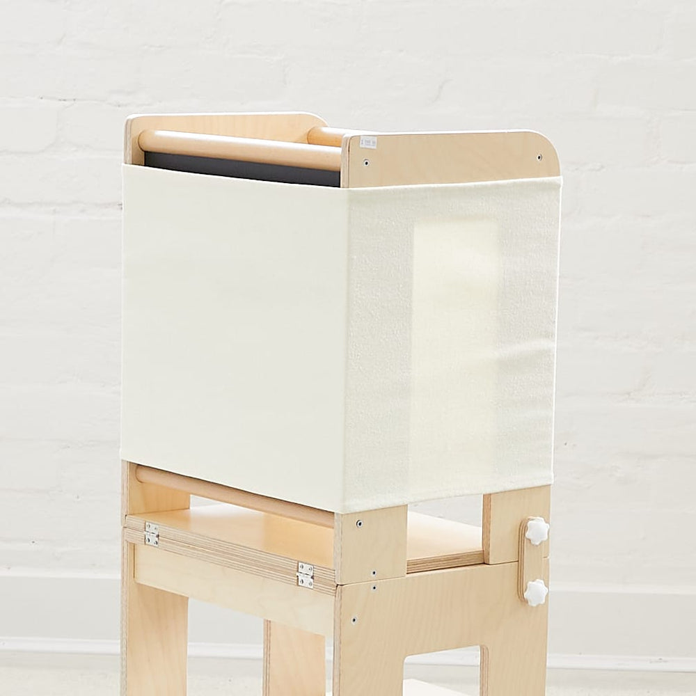 3 in 1 Convertible Learning Tower|Table Natural