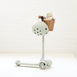 3 Wheel Scooter with Wicker Basket Sage