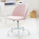 Amari Desk Chair Blush Pink Corduroy