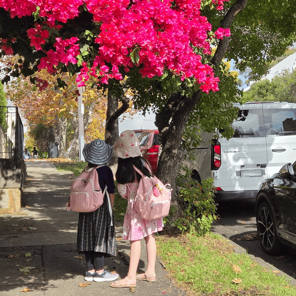 Back Pack & Lunch bag bundle Blush Pink