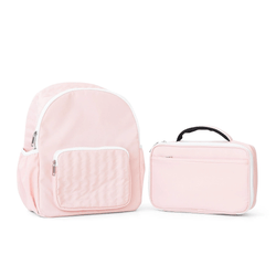 Back Pack & Lunch bag bundle Blush Pink