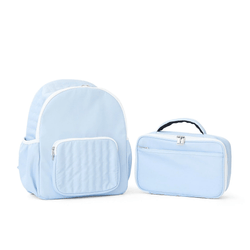 Back Pack & Lunch bag bundle Powder Blue