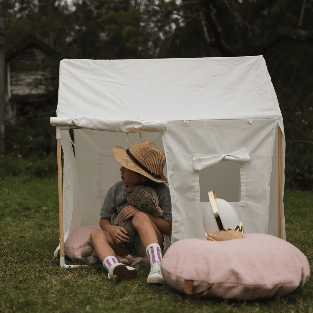 BAYLEY Teddy Boucle Cushion - Preorder Blush Pink