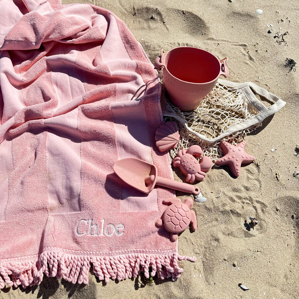 Beach Towel Blush Pink