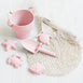 Beach Towel & Silicone Sand Toy Bundle Pink Lemonade