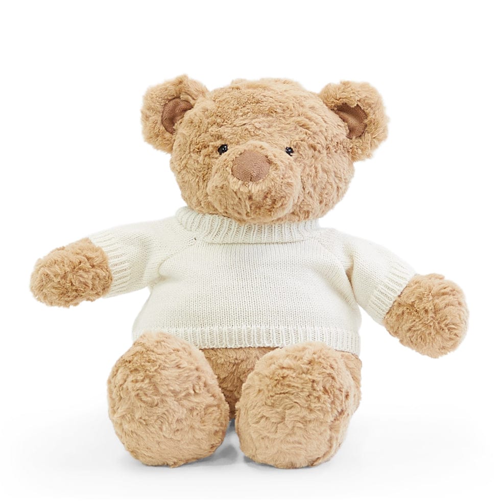 Biscuit the Bear with Sweater Ivory