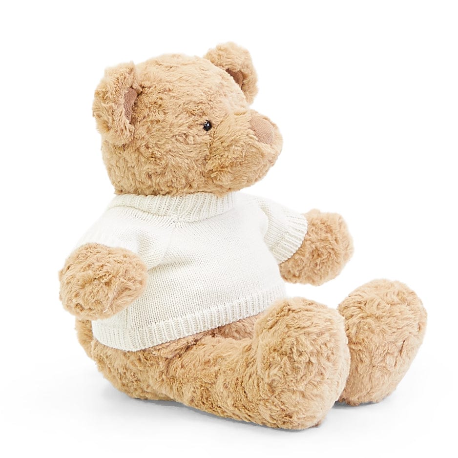 Biscuit the Bear with Sweater Ivory
