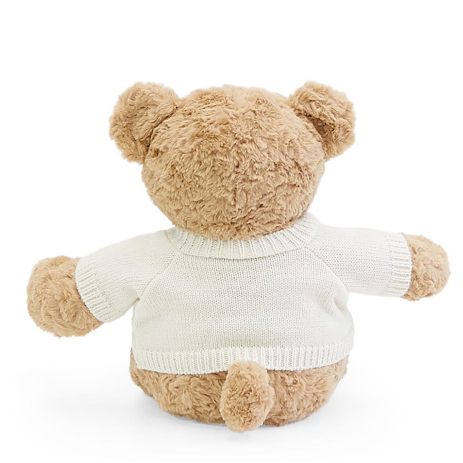 Biscuit the Bear with Sweater Ivory