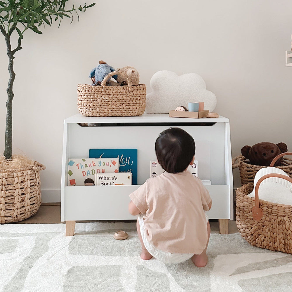 Bodie toy storage box white