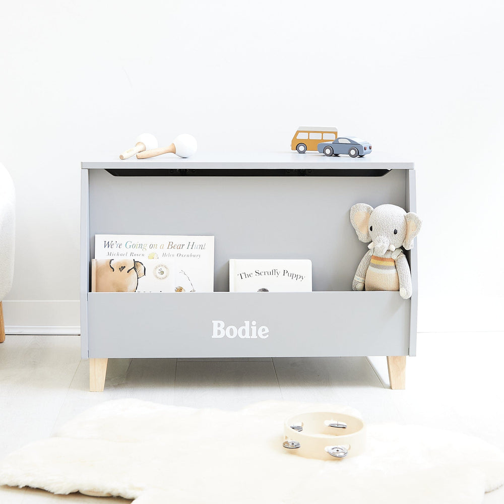 Buy Bodie Toy Storage Box with front bookshelf HipKids Online