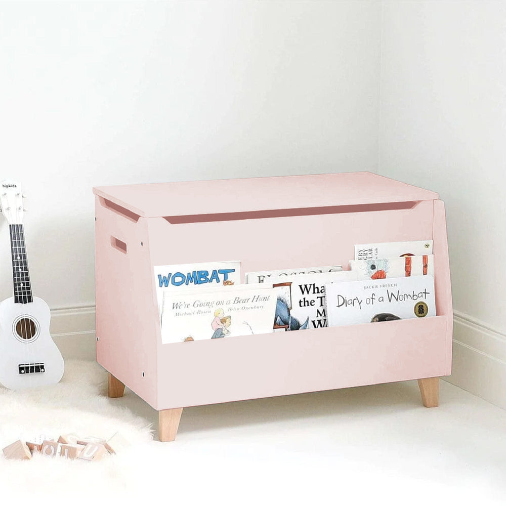 Bodie Toy Storage Box Soft Pink