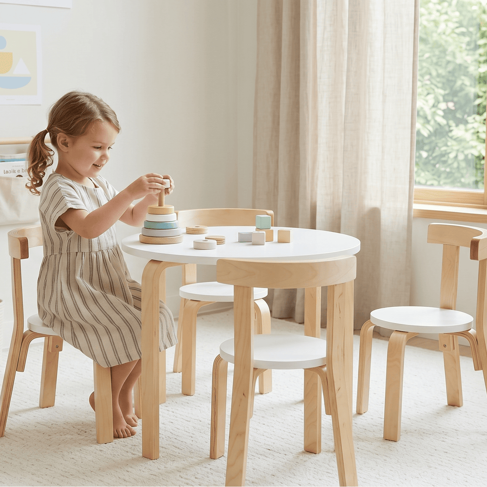 Boston Table & 4 Chairs Set - Preorder