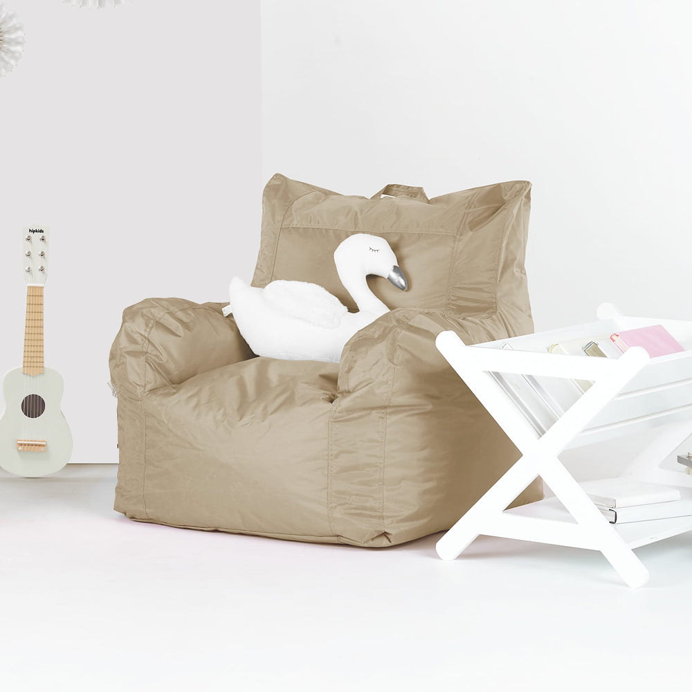 Brady 1 Seater Bean Bag Desert Sand 