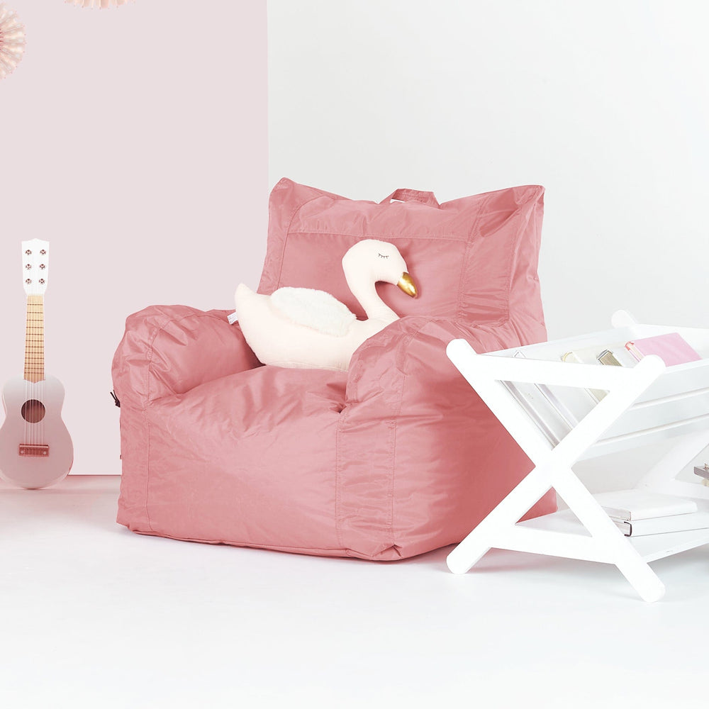 Brady 1 Seater Bean Bag Blush Pink