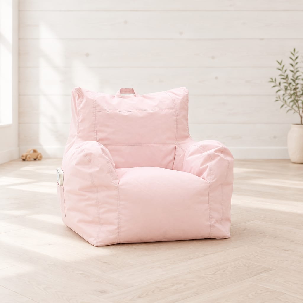 Brady 1 Seater Bean Bag - Preorder Pink Lemonade
