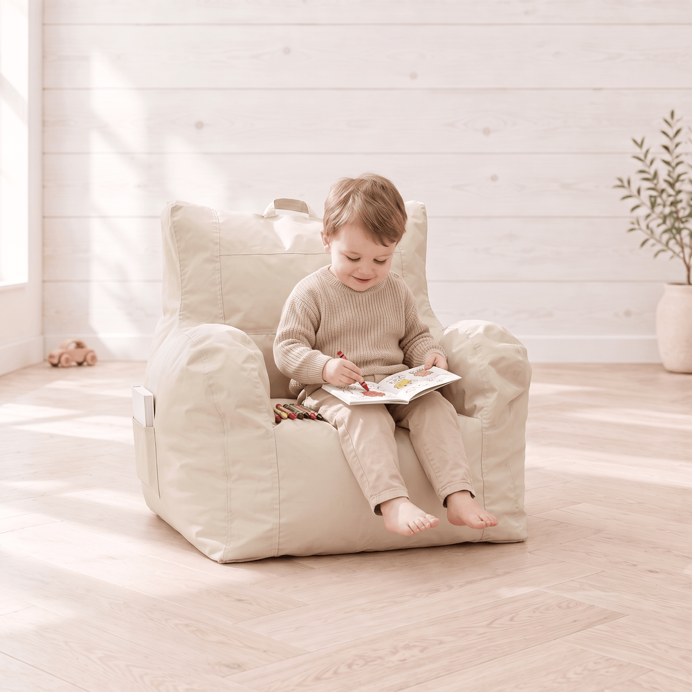 Brady 1 Seater Bean Bag Desert Sand