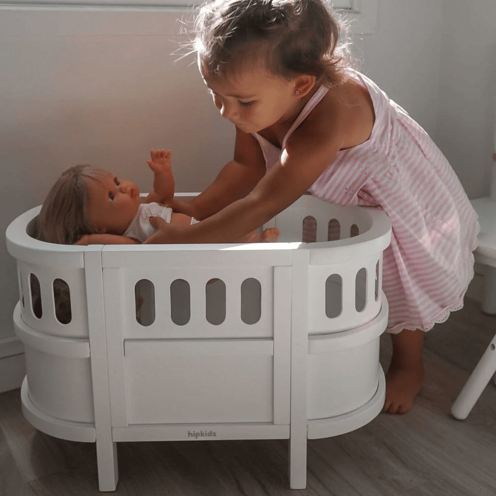 Celeste Cot, Celeste High Chair & Doll Bedding Bundle