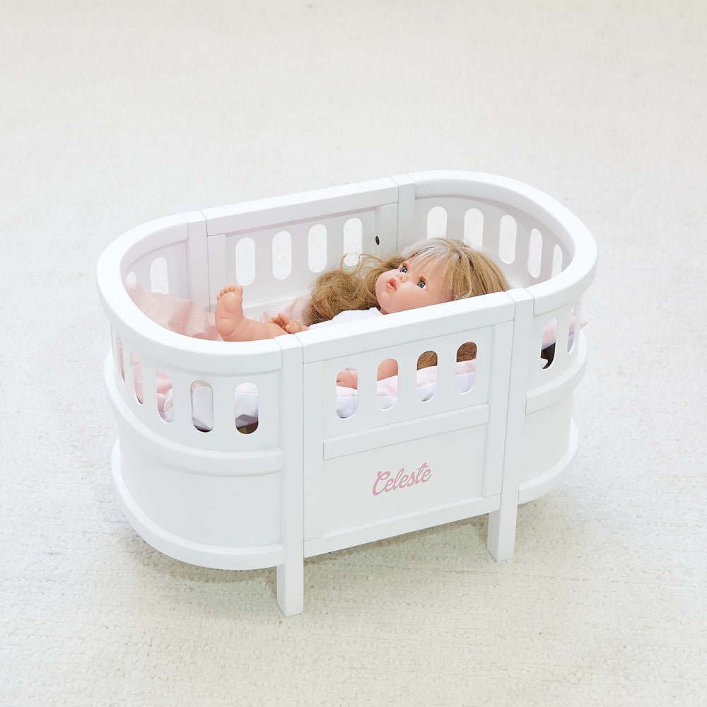 Celeste Doll Bed Cot White