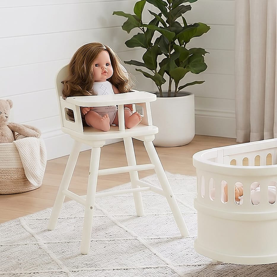 Celeste Doll High Chair Ivory
