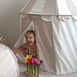 Circus Tent with 2pcs BAYLEY Teddy Boucle Cushion Bundle Nougat