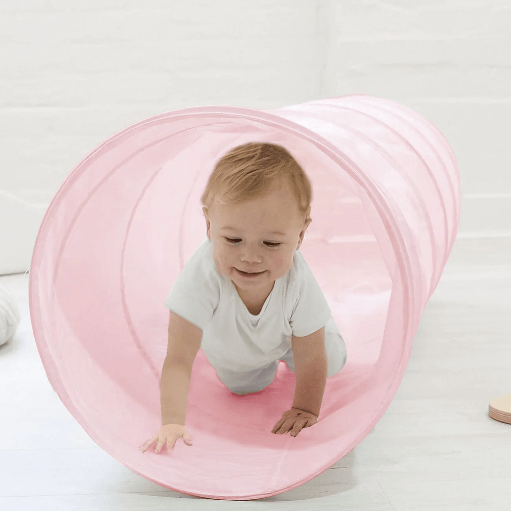 Circus Tent with Play Tunnel Bundle Blush Pink