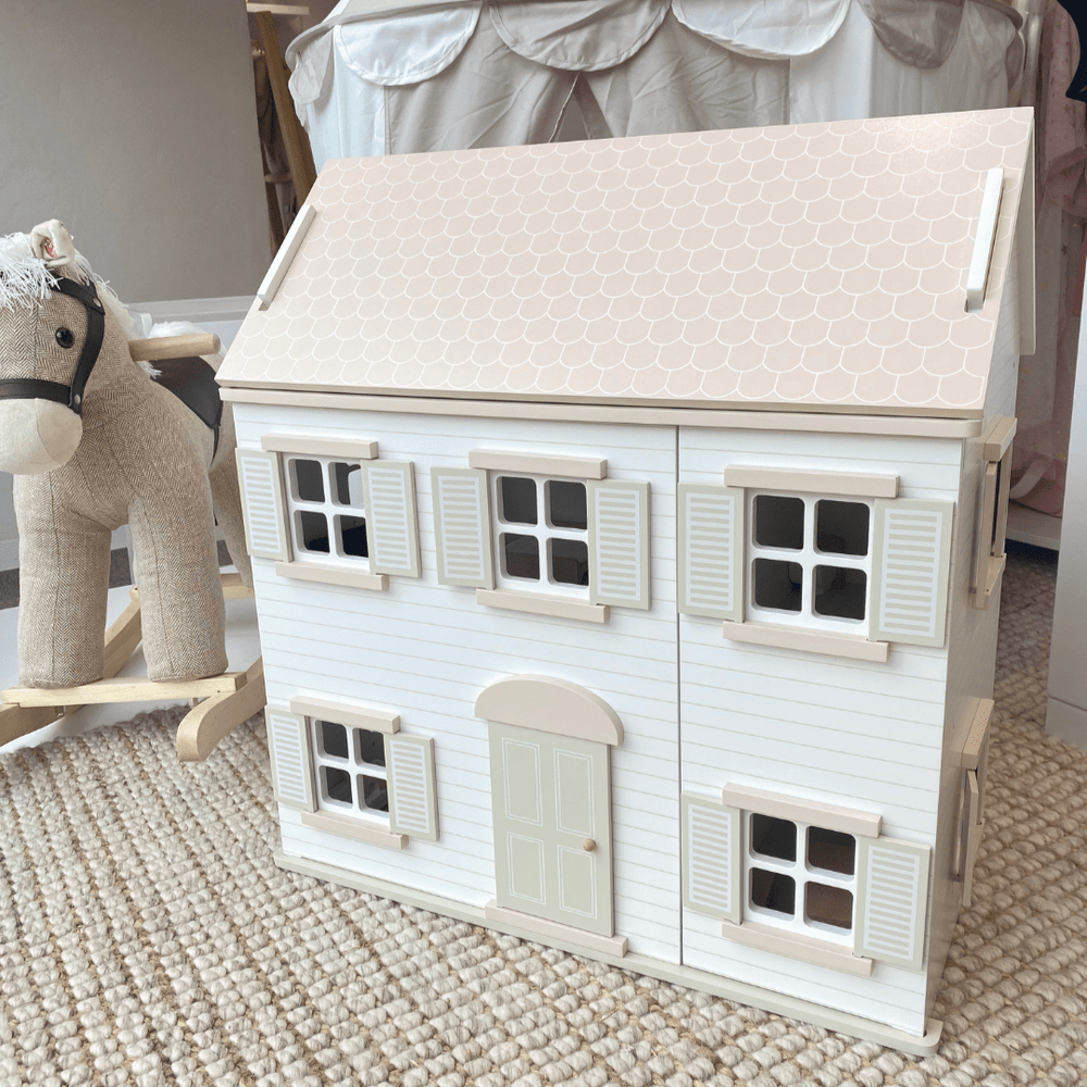 Clara Doll House w/ Family & Furniture Set