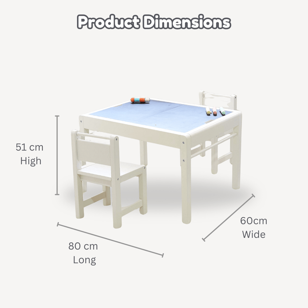 Clover Activity Table & 2 Chair Set