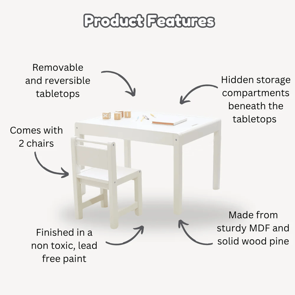 Clover Activity Table & 2 Chair Set - Preorder