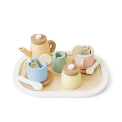 Wooden Tea Set