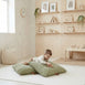 Ellis Corduroy Floor Cushion - 2 Pack Bay Leaf