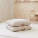 Ellis Corduroy Floor Cushion - 2 Pack Nougat