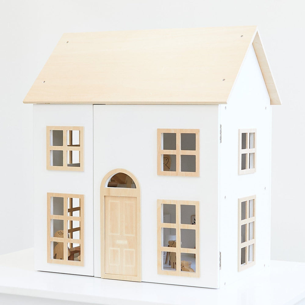 ELSA Doll House with Furniture & Doll Family Set