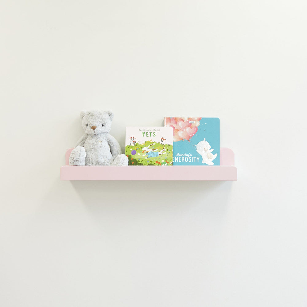 ENZO Wall Mounted Shelf - Single Soft Pink