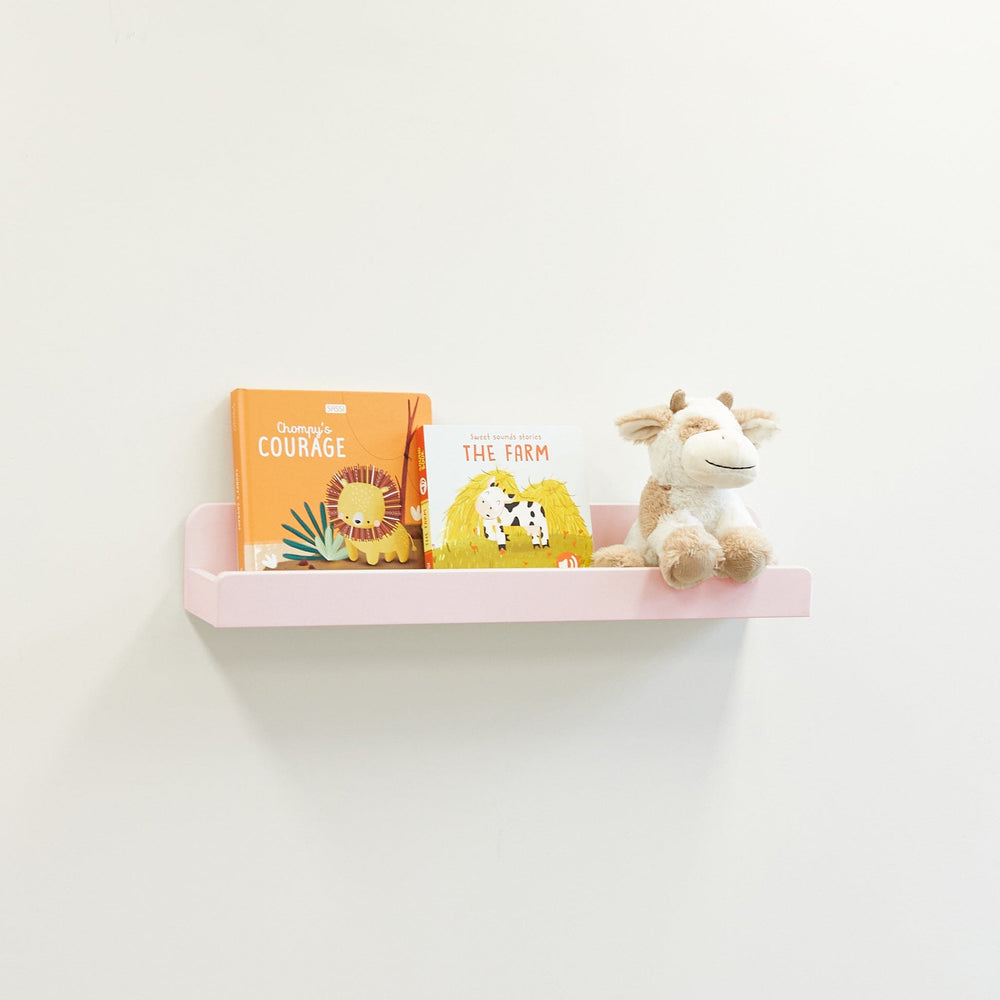 ENZO Wall Mounted Shelf - Single Soft Pink