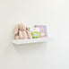 ENZO Wall Mounted Shelf - Single White