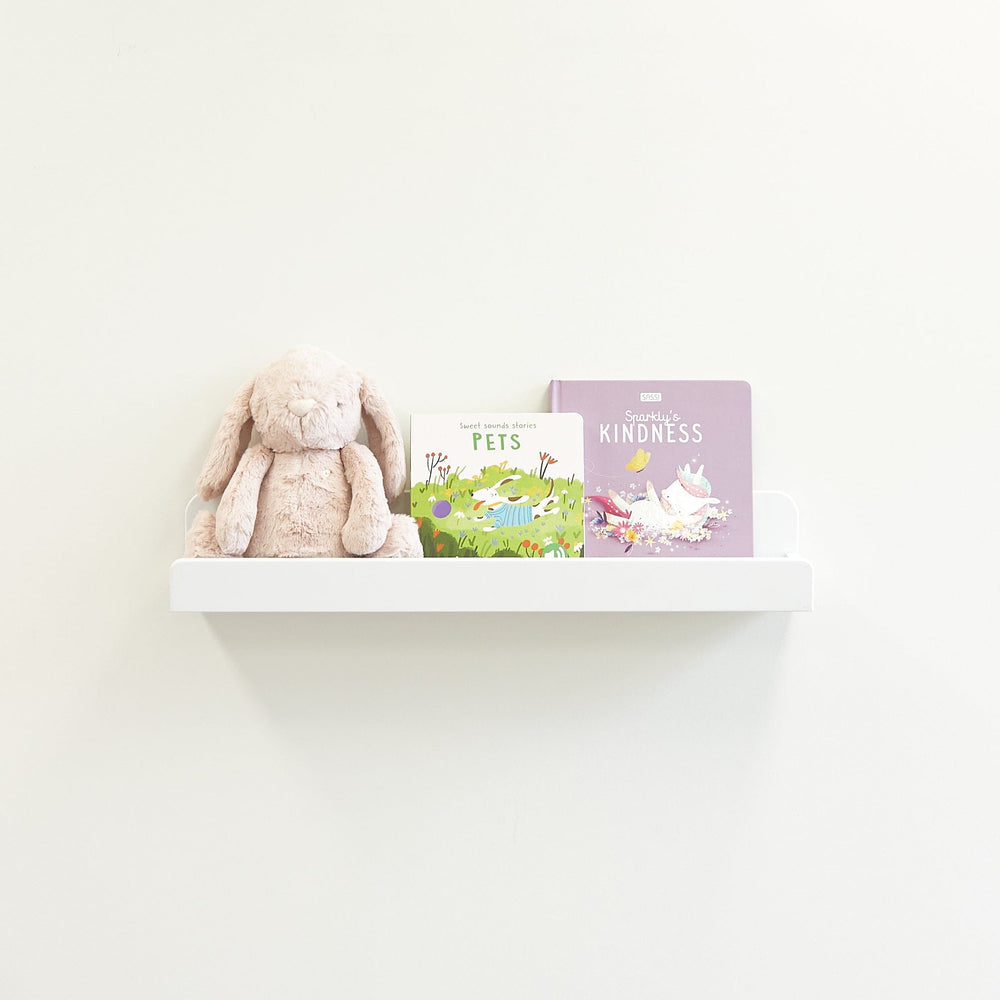 ENZO Wall Mounted Shelf - Single White