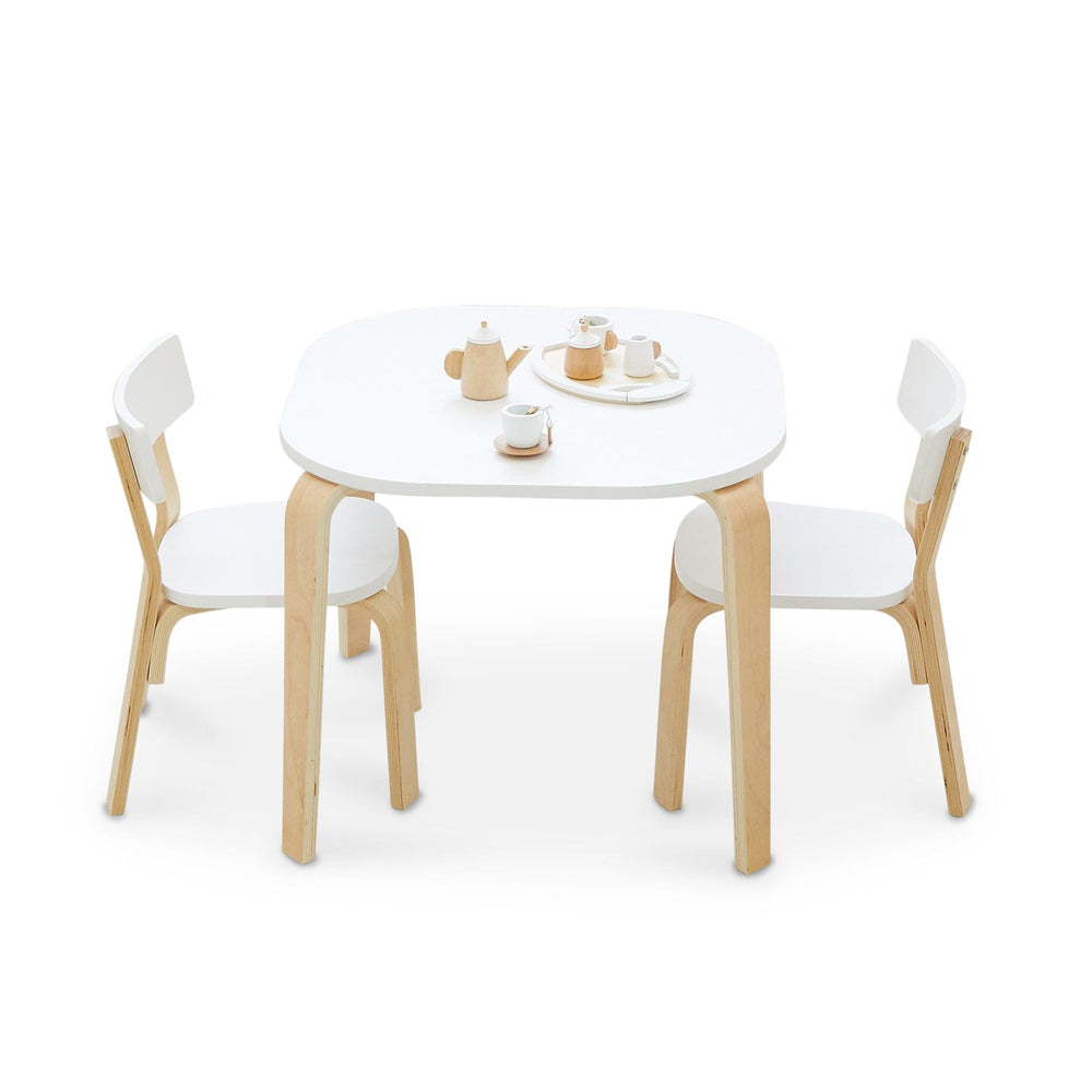 EZRA Kids Square Table & 2 Chair Set
