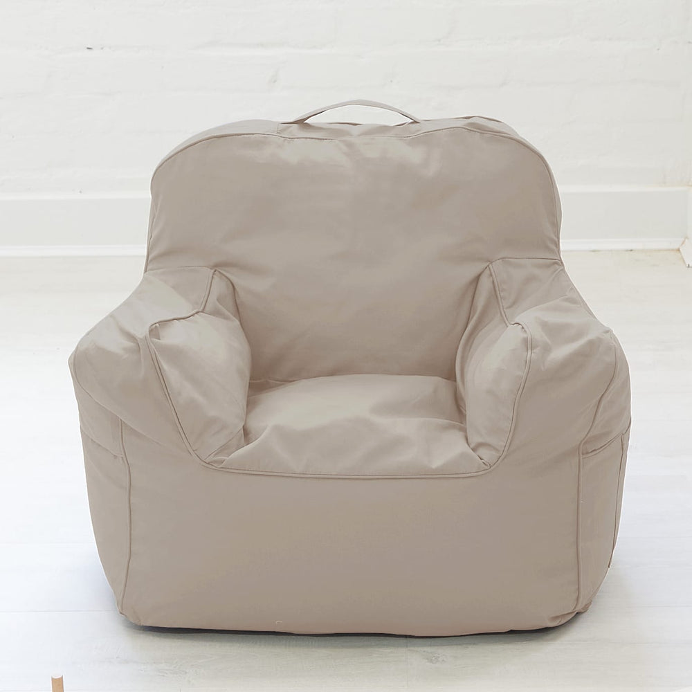 Franklyn Cotton Canvas Beanbag Nougat