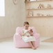 Franklyn Cotton Canvas Beanbag Pale Pink